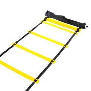 ESCALERA DE AGILIDAD 12 PELDAÑOS PARA ENTRENAMIENTO DEPORTIVO